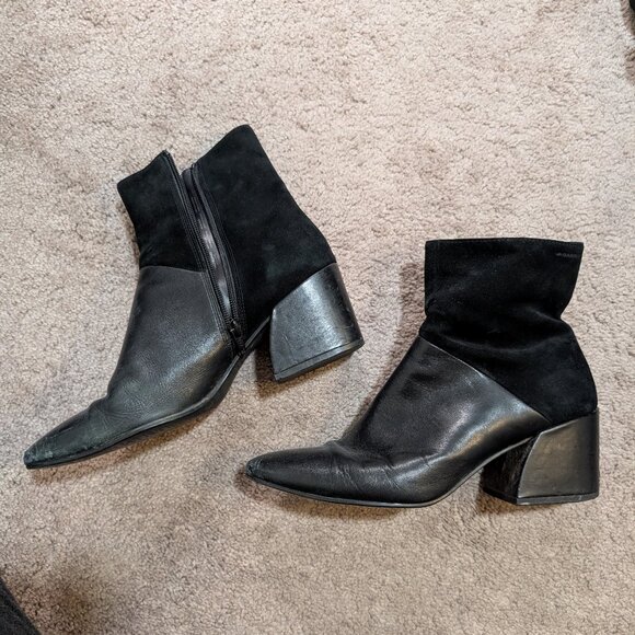 Vagabond Black Ankle Boots - Picture 2 of 7